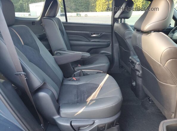 5TDADAB56SS016419 2025 TOYOTA LIMITED Синий Вид задней части салона