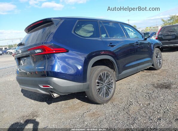 5TDADAB57SS012055 2025 TOYOTA HIGHLANDER HYBRID Синий Задняя правая четверть