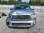 2017 Toyota Sequoia Sr5 Серебряный vin: 5TDBW5G10HS152887