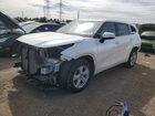 2021 Toyota Highlander L White vin: 5TDBZRBH8MS544349