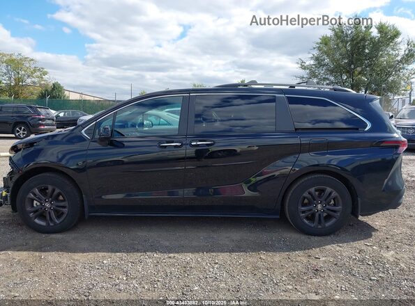 5TDCSKFC0RS114286 2024 TOYOTA SIENNA Black Vista interior de 360 grados