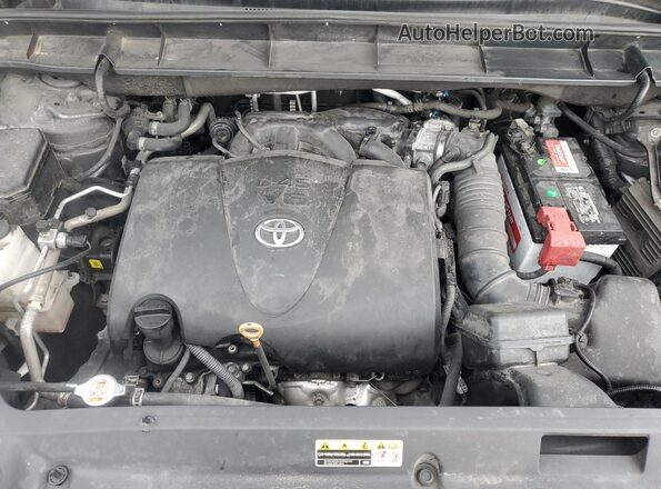 5TDCZRAH6LS018287 2020 TOYOTA HIGHLANDER Gray Widok komory silnika