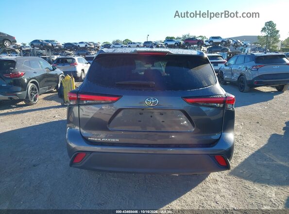 5TDCZRAHXLS026991 2020 TOYOTA HIGHLANDER Серый 
