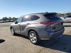 2021 Toyota Highlander L Серый vin: 5TDCZRBH1MS141124