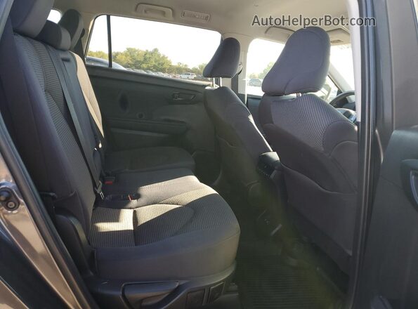 5TDCZRBH1MS141124 2021 TOYOTA HIGHLANDER Серый Вид задней части салона