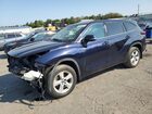2021 Toyota Highlander L Blue vin: 5TDCZRBH5MS532163
