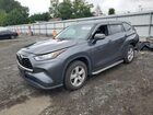 2020 Toyota Highlander L Gray vin: 5TDCZRBH6LS516892