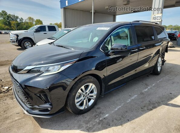 5TDDSKFC2PS093930 2023 TOYOTA SIENNA Черный Передняя левая четверть