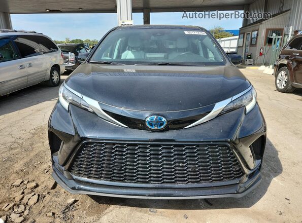 5TDDSKFC2PS093930 2023 TOYOTA SIENNA Черный Вид спереди