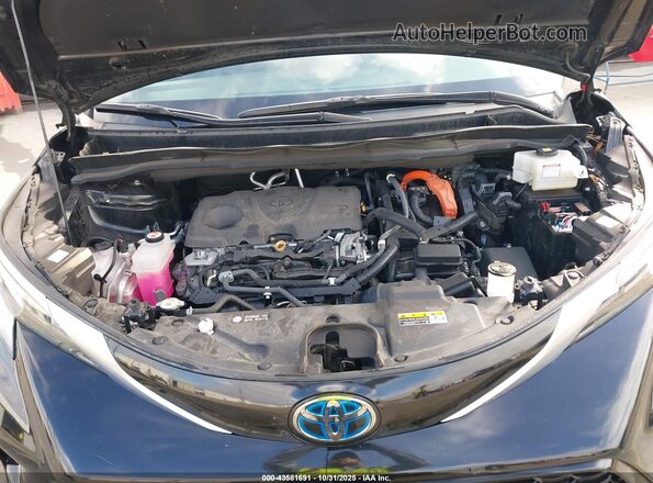 5TDDSKFC6MS019311 2021 TOYOTA SIENNA Black Vista trasera