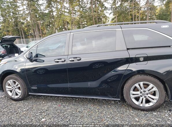 5TDDSKFC8MS018421 2021 TOYOTA SIENNA Черный Панорамный вид салона 360°