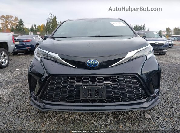 5TDDSKFC8MS018421 2021 TOYOTA SIENNA Черный Вид щитка приборов