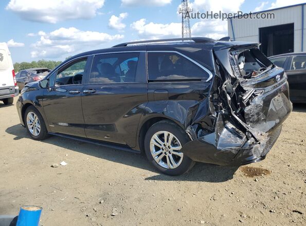 5TDDSKFCXMS003807 2021 TOYOTA SIENNA Black Tył lewy