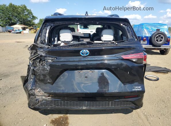 5TDDSKFCXMS003807 2021 TOYOTA SIENNA Black Widok z tyłu