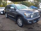 2018 Toyota Sequoia Platinum Gray vin: 5TDDY5G18JS163676