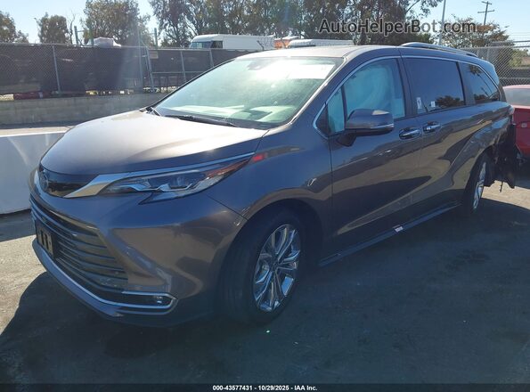 5TDERKEC5PS178147 2023 TOYOTA SIENNA Gray Front left
