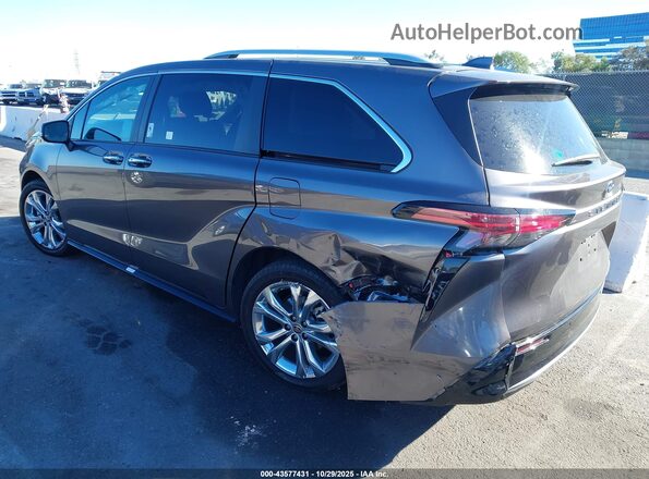 5TDERKEC5PS178147 2023 TOYOTA SIENNA Gray Rear left