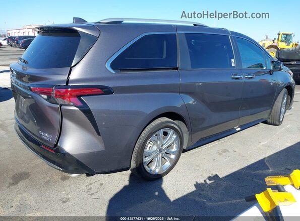 5TDERKEC5PS178147 2023 TOYOTA SIENNA Gray Rear right