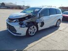 2024 Toyota Sienna Platinum Белый vin: 5TDERKEC9RS182706