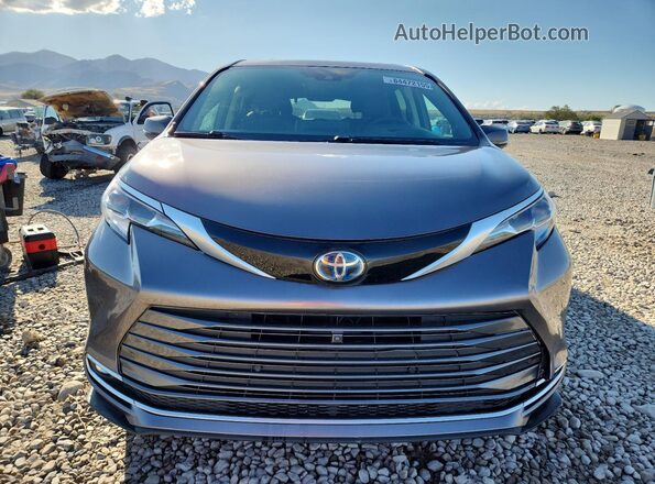 5TDESKFC2MS037518 2021 TOYOTA LIMITED Gray Вид спереду
