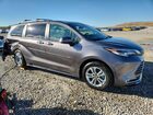 2021 Toyota Sienna Limited Gray vin: 5TDESKFC2MS037518