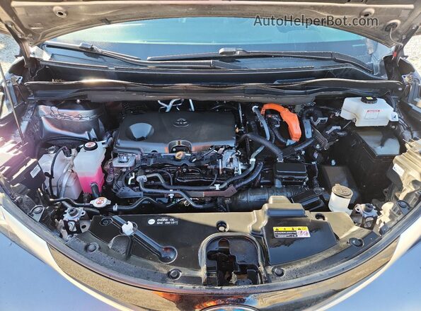 5TDESKFC2MS037518 2021 TOYOTA LIMITED Gray Вид задньої частини салону