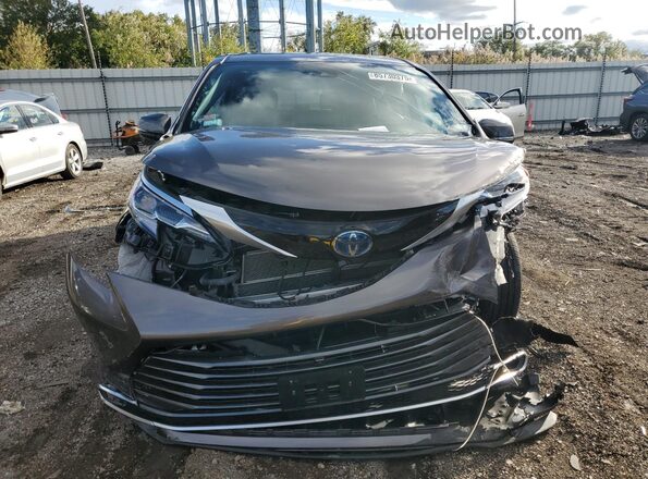 5TDESKFC2PS092166 2023 TOYOTA LIMITED Gray Вид спереду
