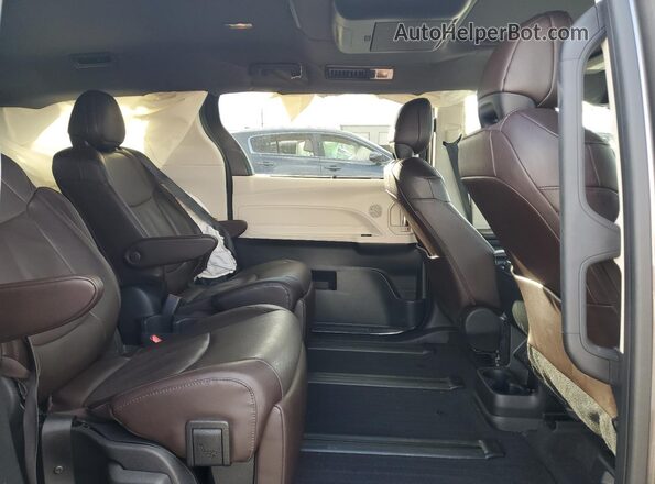 5TDESKFC2PS092166 2023 TOYOTA LIMITED Gray Вид задньої частини салону