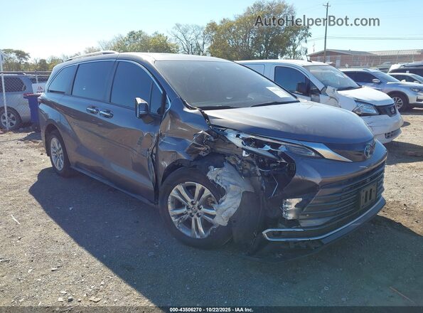 5TDESKFC5PS092842 2023 TOYOTA SIENNA Gray Front right