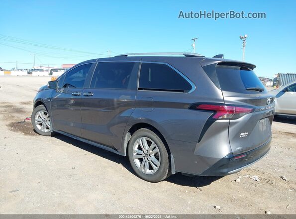 5TDESKFC5PS092842 2023 TOYOTA SIENNA Gray 360 interior view