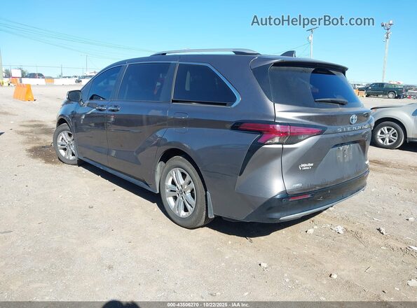5TDESKFC5PS092842 2023 TOYOTA SIENNA Gray Rear left
