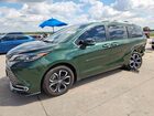 2025 Toyota Sienna Limited Green vin: 5TDESKFCXSS160562