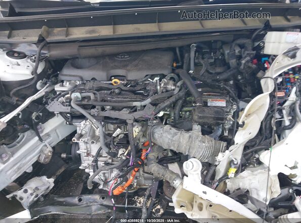 5TDFARAH9PS021680 2023 TOYOTA HIGHLANDER HYBRID Белый Вид сзади