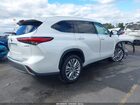 2023 Toyota Highlander Hybrid Platinum Белый vin: 5TDFARAH9PS021680