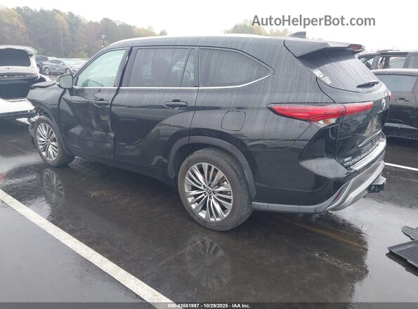 5TDFZRAH8LS014786 2020 TOYOTA HIGHLANDER Black Rear left