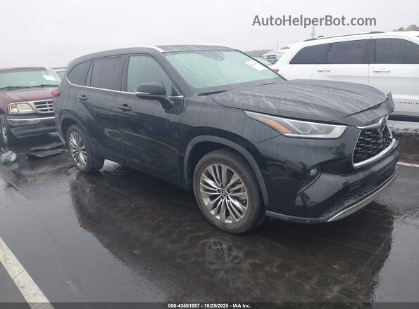 5TDFZRAH8LS014786 2020 TOYOTA HIGHLANDER Black Front right