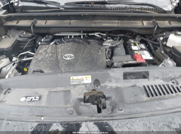 5TDFZRAH8LS014786 2020 TOYOTA HIGHLANDER Black Rear view