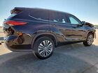 2021 Toyota Highlander Platinum Черный vin: 5TDFZRAH8MS082118