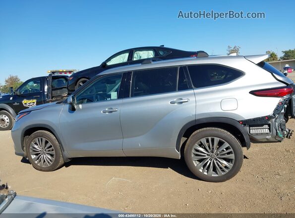 5TDFZRAHXMS063733 2021 TOYOTA HIGHLANDER Серебряный 