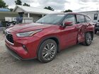 2021 Toyota Highlander Platinum Maroon vin: 5TDFZRBH6MS098168