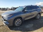 2020 Toyota Highlander Platinum Gray vin: 5TDFZRBH7LS046045