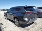 2022 Toyota Highlander Platinum Серый vin: 5TDFZRBH7NS232882