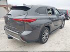 2022 Toyota Highlander Platinum Серый vin: 5TDFZRBH8NS166228