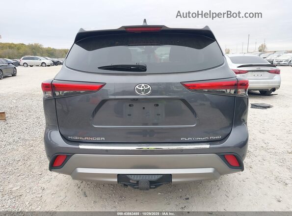 5TDFZRBH8NS166228 2022 TOYOTA HIGHLANDER Серый 