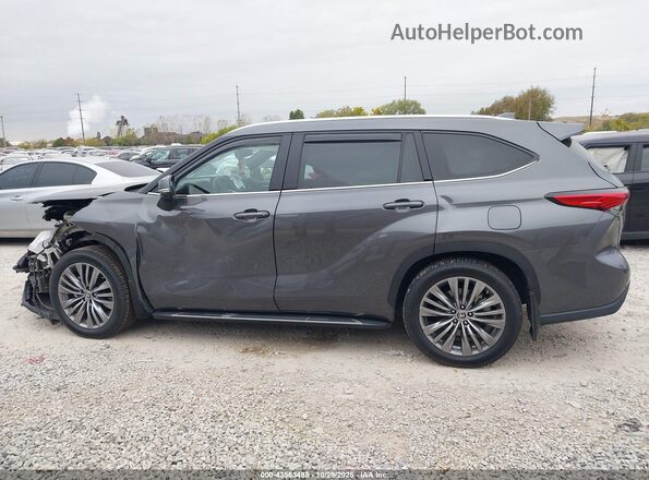 5TDFZRBH8NS166228 2022 TOYOTA HIGHLANDER Серый 