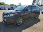 2018 Toyota Highlander Hybrid Черный vin: 5TDJGRFH1JS043990
