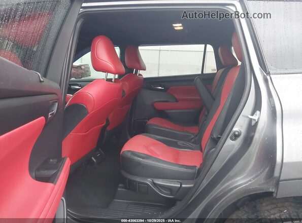 5TDJZRBH7MS127123 2021 TOYOTA HIGHLANDER Серый Вид наклейки с VIN-кодом