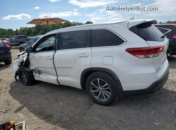 5TDJZRFH3JS879942 2018 TOYOTA HIGHLANDER White Tył lewy