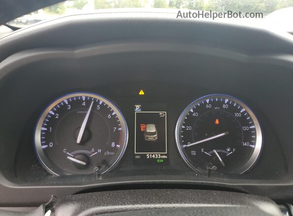 5TDJZRFH5JS848336 2018 TOYOTA HIGHLANDER Gray Вид щитка приладів