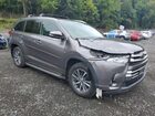 2018 Toyota Highlander Se Gray vin: 5TDJZRFH5JS848336